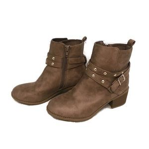 Mia Kids Brown Bootie (Size Girls 4)